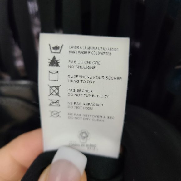 Joseph Ribkoff Black Dress with Metallic Details - Picture 15 of 15